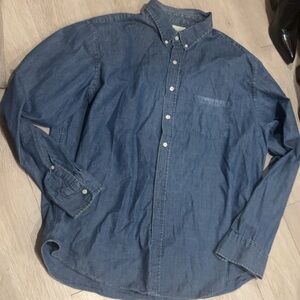 Narragansett Traders blue denim shirt